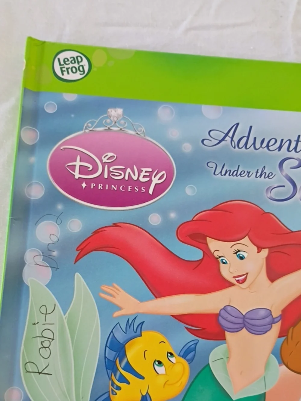 Bundle Of 5 Leapfrog Tag Books, Ispy, Up, Tinkerbell, Ariel, Beauty And Beast